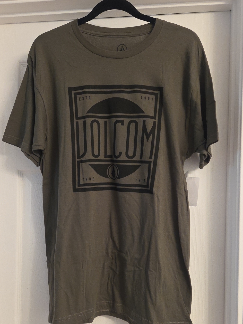 Volcom Olive Graphic Short-Sleeve Tee